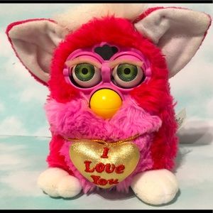FURBY VINTAGE 90's VALENTINES DAY RED & PINK FURBY